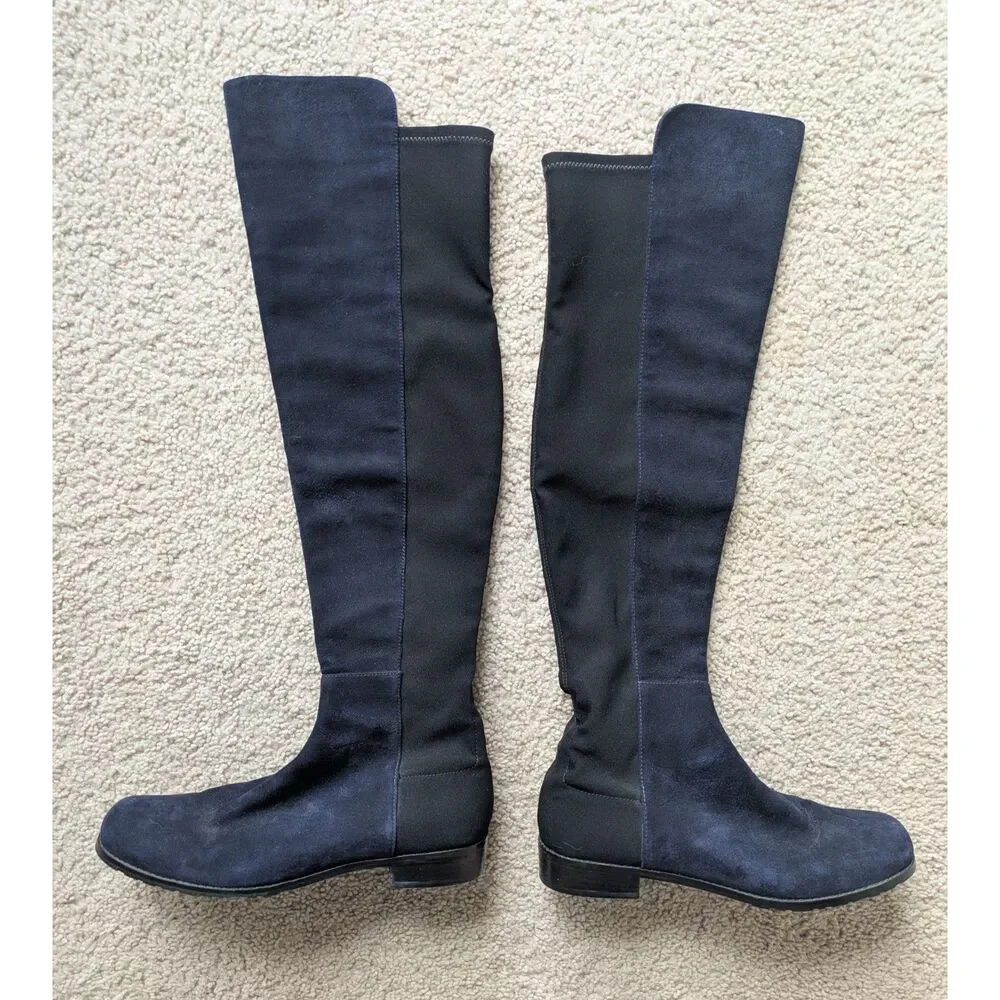 Stuart Weitzman dark blue